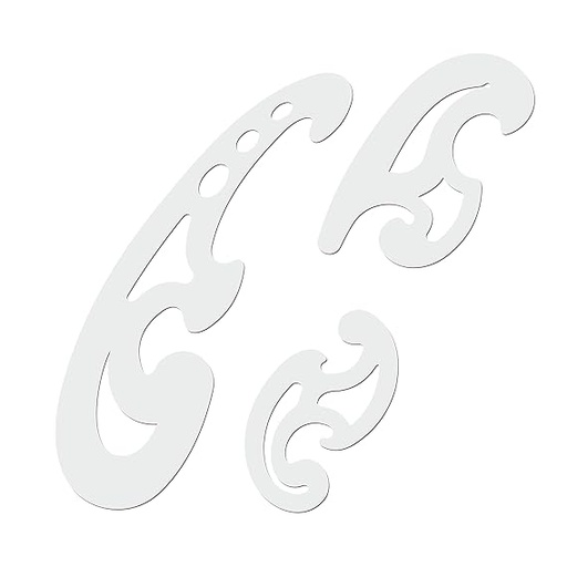 French Curve (Set of 3 pcs)